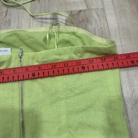 Women’s Anthropologie X Mare Mare Green‎ Halter Top Small S - Picture 2 of 7